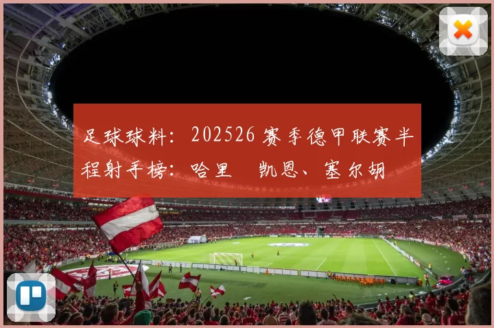 足球球料：202526 赛季德甲联赛半程射手榜：哈里・凯恩、塞尔胡・吉拉西领衔众锋霸_欧冠_霍芬海姆_法兰克福